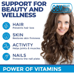Biocaro OEM Private Label Biotin Collagen Gummy Bear Hair Vitamins