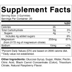 BIOCRICH Sugar Free Magnesium Potassium Gummy Supplement with Vitamin Coenzyme Q10 Calming Mood Sleep Magnesium Glycinate Gummy