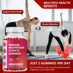 Biocaro OEM Private Label Magnesium Citrate Gummy Candy Vitamins and Supplements Magnesium Glycinate Gummies for Sleep Relax