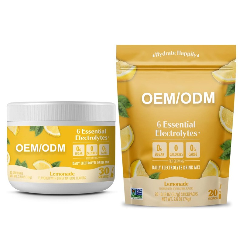 BIOCCHN Sports Supplements Private Label Bulk Electrolyte Hydration Packets Sachets Mix Sugar Free Drink Electrolyte Powder