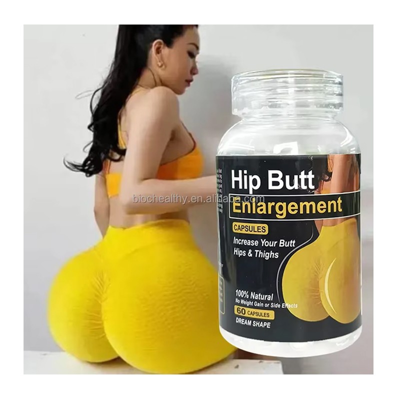OEM ODM Private Label Hot Hip Butt Enlargement Softgel Capsules Increase Your Butthips & Thighs Butt Lift Growth Capsules Adult