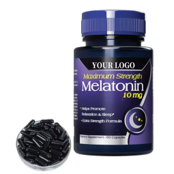BIOCCHN OEM/ODM Strong Sleeping Pills Melatonin Capsule Powder Extract Sleep Improving Private Label Melatonin Tablets 10mg