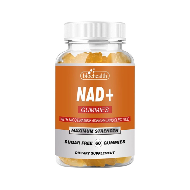 BIOCCHN NAD+ Gummies NAD Resveratrol Supplement NAD Supplements for Women Aging Nicotinamide Riboside Boost Vitamin B3 Zinc