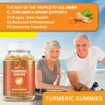Biocaro OEM Private Label Organic Turmeric and Ginger Gummies Supplement Turmeric Curcumin Vegan Gummy