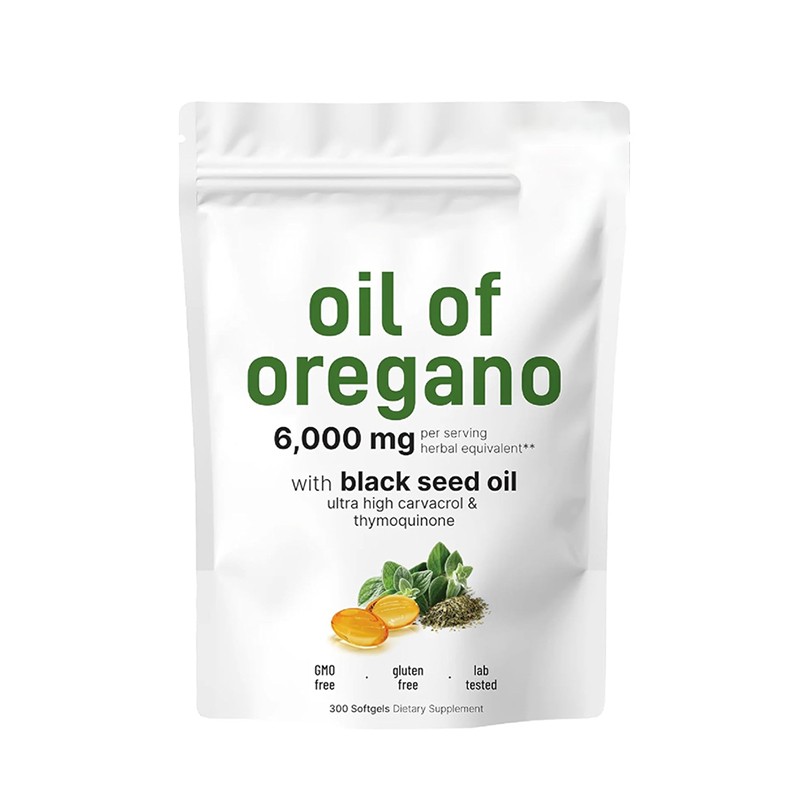 BIOCCHN Private Label Black Seed Oil Antioxidants Dietary Healthcare Supplement Oregano Oil of Oregano Oil Capsules