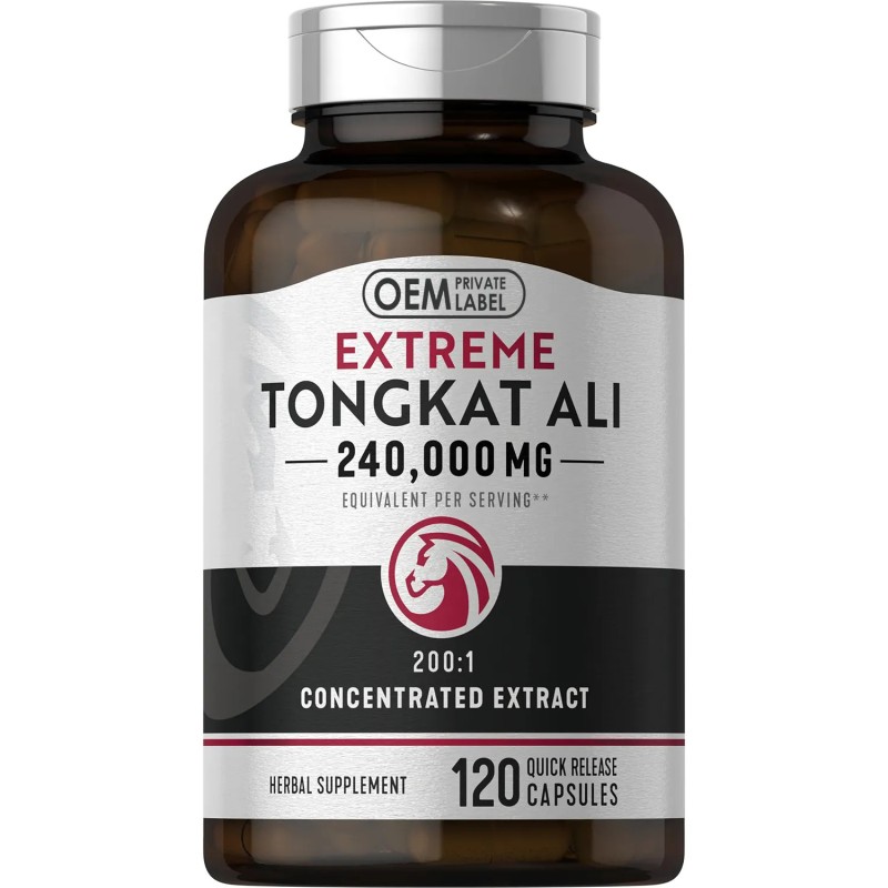 Biocaro OEM Private Label Male Enhancement Pills Man Power Maca Root Capsule Horny Goat Weed and Tongat ali Capsules