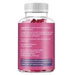 Biocaro Vegan Gummies Natural Fruit Flavor Collagen Biotin Hair Skin Nails Vitamin Gummies