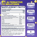 BIOCCHN OEM Private Label Gummy Candy Vegan Supplements Promotes Relaxation Good Health and Sleep Melatonin Gummies