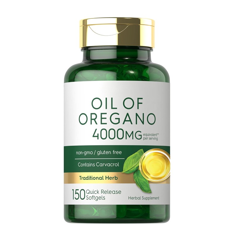 BIOCCHN OEM Private Label Oregano Oil with Black Seed Oil Softgels for Digestive Health and Relieve Stress