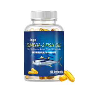 Biocaro OEM Omega 3 Deep Sea Fish Oil Softgels Capsules Supplements Fish Oil 1000mg DHA 12 EPA 18 Soft Capsules