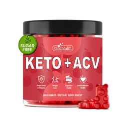 BIOCCHN OEM Vegan Halal Keto Acv Gummies Gummy Organic Hair Slimming Product Flat Tummy apple Cider Vinegar Gummies
