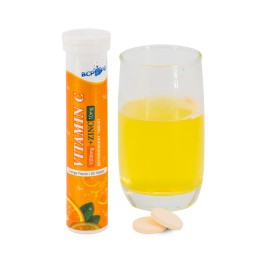 Private Label Vitamin c Zinc Supplements OEM Effervescent Tablet Vitamin c Price