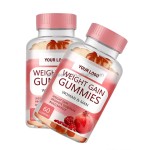 BIOCRICH Private Label Fast Weight Gain Supplement Natural Effective Enhance Appetite Healthcare Gain Weight Gummies