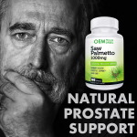 Biocaro Private Label OEM 60 Counts Men Capsule Prostate Health Prevent Hair Loss and Gluten-Free Saw Palmetto Capsules