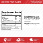 BIOCRICH OEM Sugar Free Fruit Energy Pre Workout Gummies Supplements with Amino Acid and Caffeine Gummies