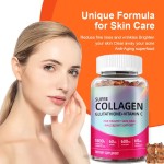 Biocaro Halal Gummy Candies Beauty Collagen Gummies for Skin Whitening