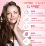 BIOCCHN OEM Bear Biotin Collagen Gummy Halal Skin Whitening Supplement Sugar Free Collagen Gummies for Skin