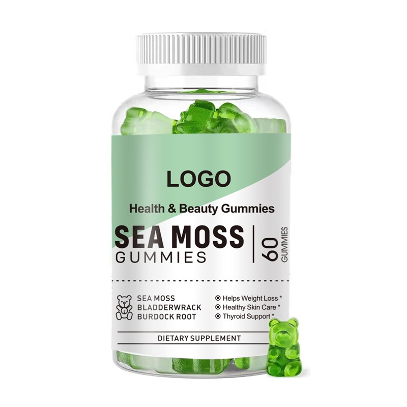 Hot Sales Natural Food Supplement Gummies Sea Moss