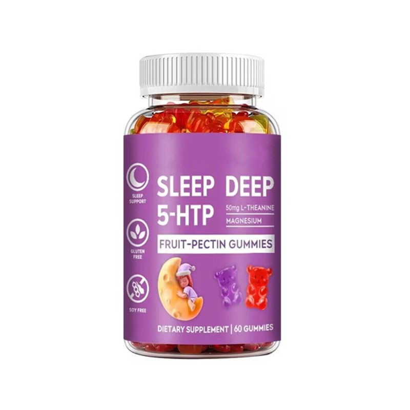 BIOCCHN OEM Private Label Gummy Candy Vegan Supplements Promotes Relaxation Good Health and Sleep Melatonin Gummies