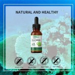 Biocaro OEM Vegan Organic Sea Moss Drops Vitamin Seamoss Liquid Drops Irish Sea Moss Detox Cleanse Drops