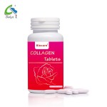 OEM Private Label Customized Formula Supplements Skin Whitening Capsules Chewable Swallow Collagen Tablet