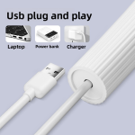 Professional Mini UV Nail Dryer Lamp Portable Handheld LED USB Light High Power Battery Fast Curing Manicure Made Plastic