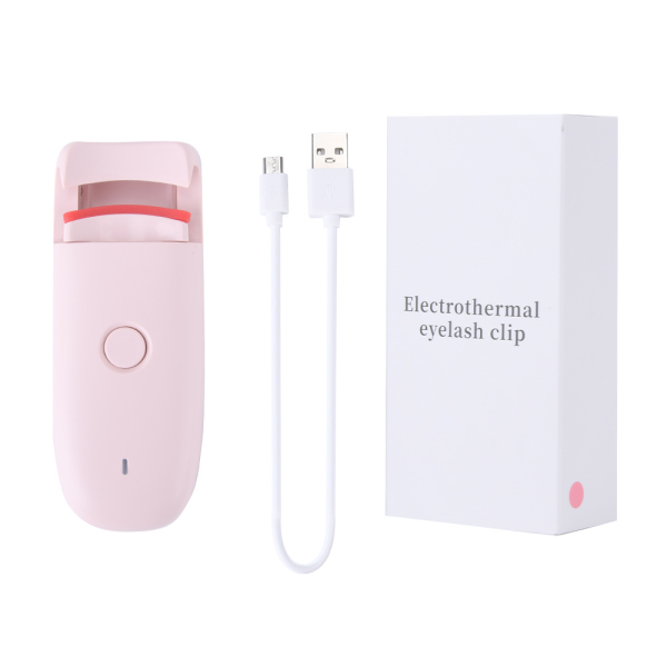 USB加热迷你电动睫毛夹，塑料和硅材料，睫毛提升功能