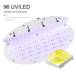 专业手工256W UV美甲灯快干LED胶固化机可穿戴金属和塑料材料