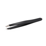 Customizable Antistatic 45 Degree Inclined Stainless Steel Eyebrow Pinzette Available in Gold Black Rose Colors Eyelash Tweezers