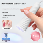 Professional Mini UV Nail Dryer Lamp Portable Handheld LED USB Light High Power Battery Fast Curing Manicure Made Plastic