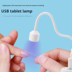 迷你便携式6W LED指甲灯单指小塑料指甲烘焙灯