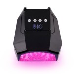 2025 Salone Professional Metal Base Manicure 98W Wireless UV LED Nail Dryer with Cordless Design and Rechargeable Features