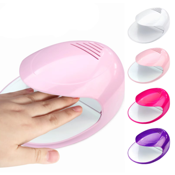 High Quality Portable Battery Operated Nail Polish Air Dryer Quick-Drying Hair Dryer with Custom Logo for Nail Tools