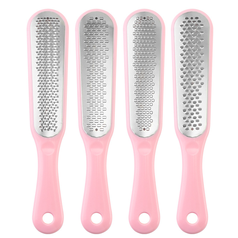 High Quality Surgical Grade Stainless Steel Colossal Foot Rasp Long Handle File and Callus Remover for Foot Care Custom Logo