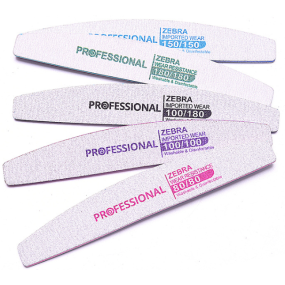 Hot Sales Professional Nail File 80/100/150/180/240 Abrasive Sand Paper File With Smooth Edge Cutting Five Colors