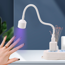 迷你便携式6W LED指甲灯单指小塑料指甲烘焙灯
