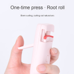 USB加热迷你电动睫毛夹，塑料和硅材料，睫毛提升功能
