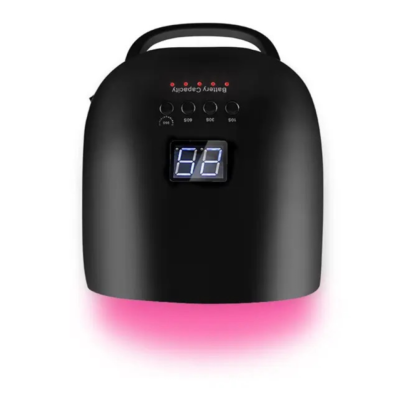 86W LED Nail Dryer New Design Cordless Asciugatrice Unghie Ricaricabile Con Luce Rossa Senz Uv Nail Lamps
