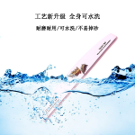 High Quality Zebra Nail File White Sand Printed Leaf Easy to Use Grinding Strip Washable Not Easy to Fall off Emery Board