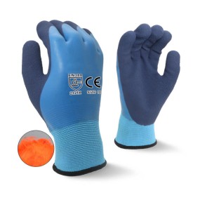 Latex Gloves - Anti-Slip Crinkle Finish Factory