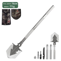 Aluminum Shovel - Foldable Survival Tool Factory