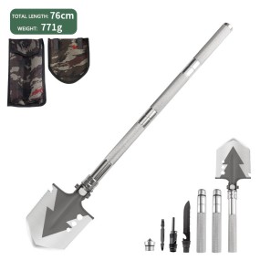 Aluminum Shovel - Foldable Survival Tool Factory