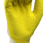 Work Gloves - Polyester Knitted Latex Factory