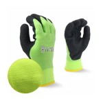 Latex Gloves - Anti-Slip Crinkle Finish Factory