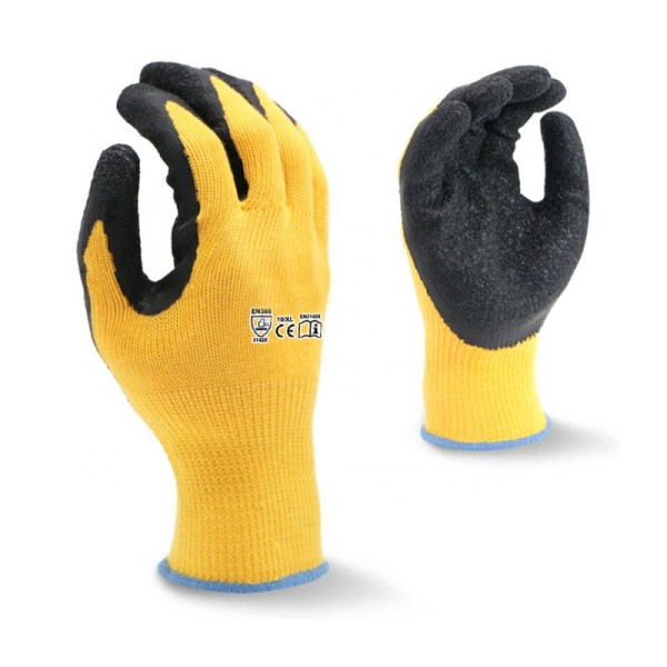 Work Gloves - Latex Rubber Palm Factory