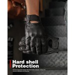 Motorcycle Gloves - Real Leather Motocross Factory