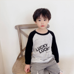 Children's T-Shirt - Long Sleeve Cotton Korean Factory