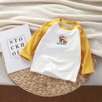 Children's Thermal Top - Tie-Dye Color-blocking Factory