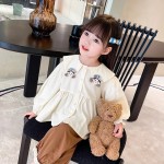 Girls Shirt - Mori Princess Style Long-Sleeved