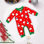 Parent-Child Pajamas - Snowman Print Loungewear